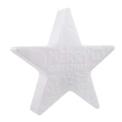 Diamond Dotz Verkäufe -Diamond Dotz Verkäufe 8 seasons gartenleuchte shining star merry christmas in weiss rgb led 1