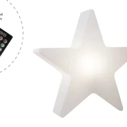 Diamond Dotz Verkäufe 12 Gartenleuchte Shining Star 'Merry Christmas' In Weiß - RGB LED