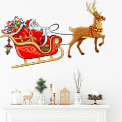 Diamond Dotz Verkäufe 14 Ambiance Wandtattoo "Christmas Santa Claus"