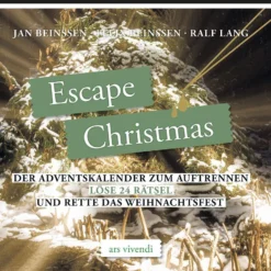 Escape Christmas | Der Adventskalender Zum Auftrennen - Löse 24 Rätsel Und...