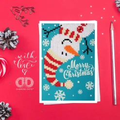 Diamond Dotz Original Diamond Painting Greeting Card "Merry Christmas Snowman“ Postkarte... 6 Diamond Dotz Original Diamond Painting Greeting Card "Merry Christmas Snowman“ Postkarte... -Diamond Dotz Verkäufe diamond dotz original diamond painting greeting card merry christmas snowman postkarte 2