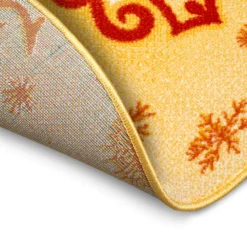 Kurzflor Kinderteppich Christmas Snowflake Gelb 8 Kurzflor Kinderteppich Christmas Snowflake Gelb -Diamond Dotz Verkäufe hanse home kurzflor kinderteppich christmas snowflake gelb 2