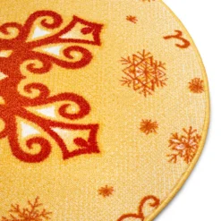 Kurzflor Kinderteppich Christmas Snowflake Gelb 9 Kurzflor Kinderteppich Christmas Snowflake Gelb -Diamond Dotz Verkäufe hanse home kurzflor kinderteppich christmas snowflake gelb 3