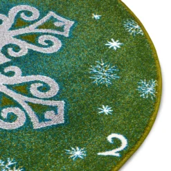 Kurzflor Kinderteppich Christmas Snowflake Grün 8 Kurzflor Kinderteppich Christmas Snowflake Grün -Diamond Dotz Verkäufe hanse home kurzflor kinderteppich christmas snowflake grun 2