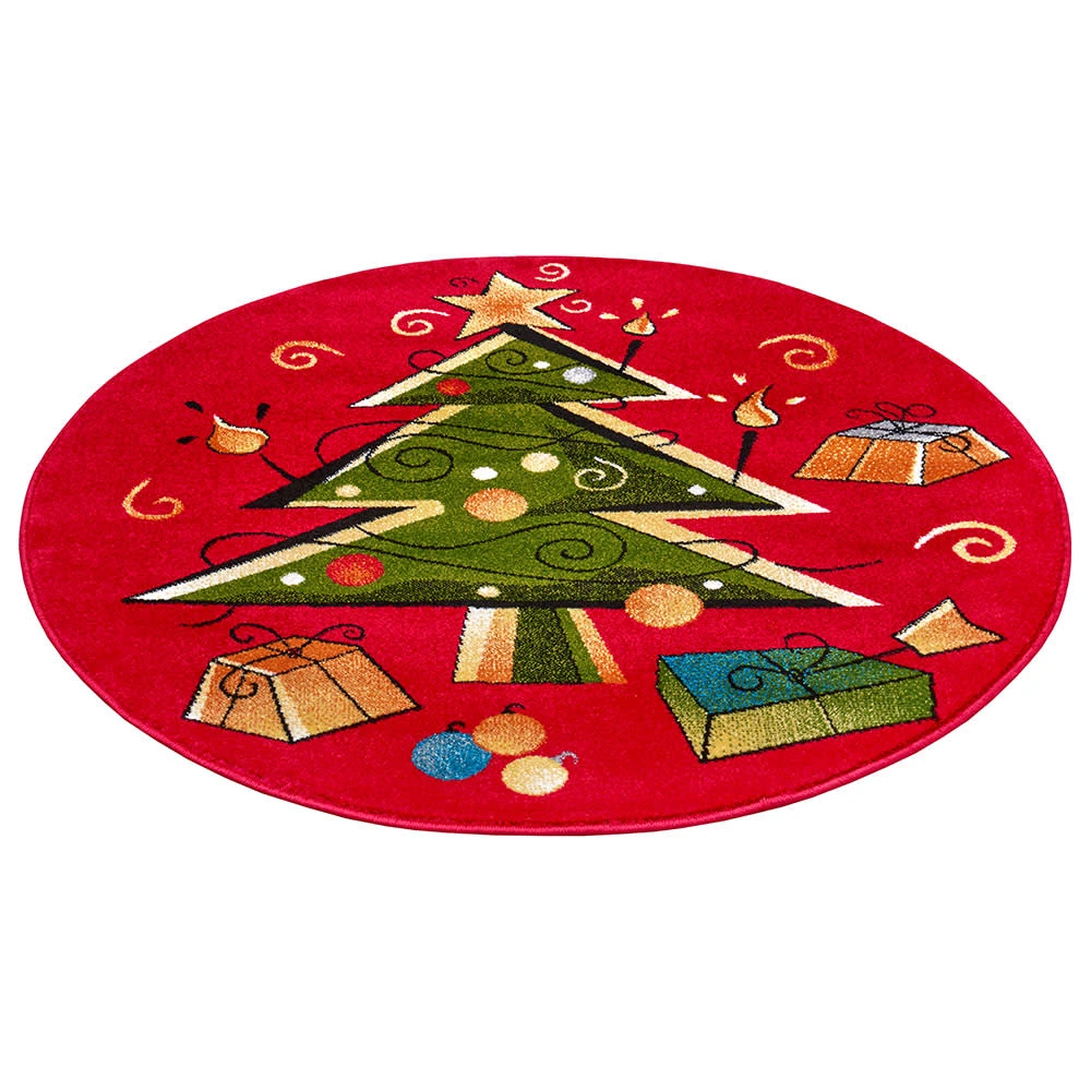 Kurzflor Kinderteppich Christmas Tree 2 Kurzflor Kinderteppich Christmas Tree – Bild 2