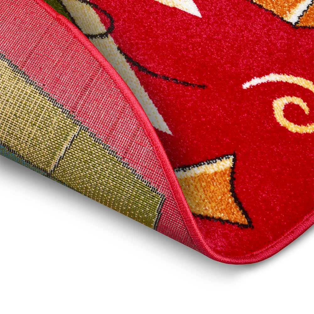 Kurzflor Kinderteppich Christmas Tree 3 Kurzflor Kinderteppich Christmas Tree – Bild 3