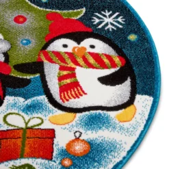 Kurzflor Kinderteppich Pinguin Christmas -Diamond Dotz Verkäufe hanse home kurzflor kinderteppich pinguin christmas 3