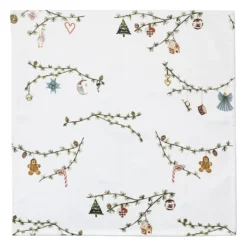 4er-Set: Servietten "Hammershøi Christmas" In Weiß/ Bunt - (L)45 X (B)45 Cm -Diamond Dotz Verkäufe kahler 4er set servietten hammershoi christmas in weiss bunt l 45 x b 45 cm 2