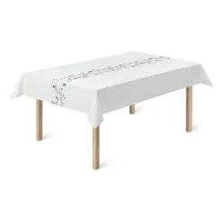 Tischdecke "Hammershøi Christmas" In Weiß/ Bunt - (L)270 X (B)150 Cm