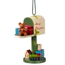 Baumschmuck Briefbox "Merry Christmas" In Bunt