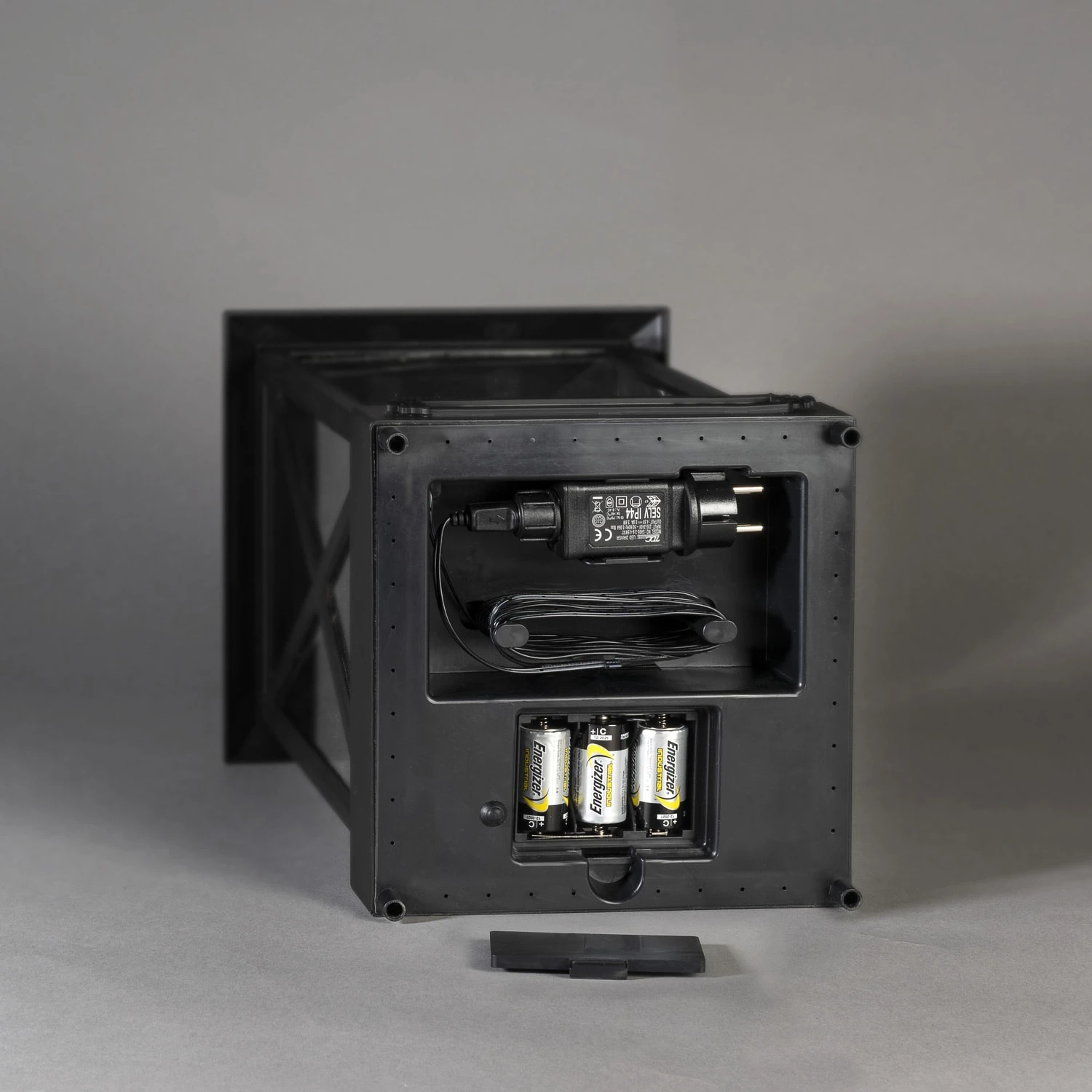 Konstsmide LED Laterne Kamin MERRY CHRISTMAS Flackernd Für Außen H: 42cm 5 Konstsmide LED Laterne Kamin MERRY CHRISTMAS Flackernd Für Außen H: 42cm – Bild 5