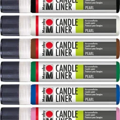 Marabu Candle Liner Set CHRISTMAS SPIRITS, 10 X 25 Ml 12 Marabu Candle Liner Set CHRISTMAS SPIRITS, 10 X 25 Ml -Diamond Dotz Verkäufe marabu candle liner set christmas spirits 10 x 25 ml 4