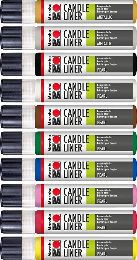 Marabu Candle Liner Set CHRISTMAS SPIRITS, 10 X 25 Ml 5 Marabu Candle Liner Set CHRISTMAS SPIRITS, 10 X 25 Ml – Bild 5