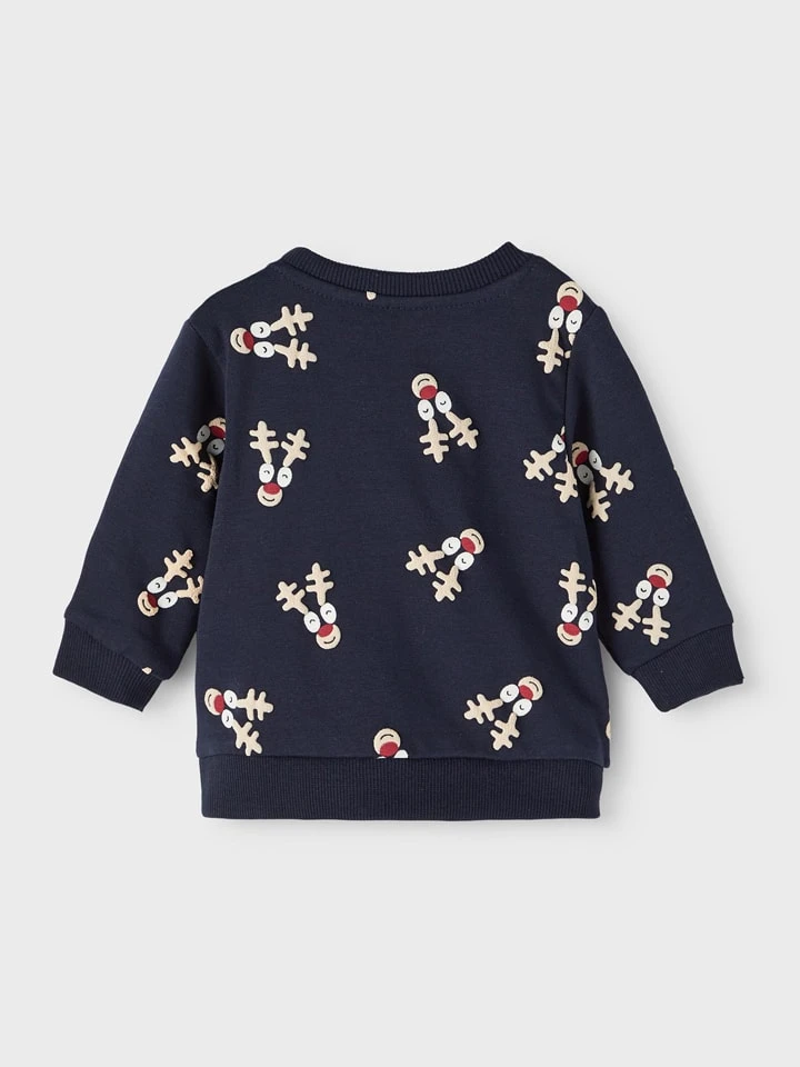 NAME IT Sweatshirt "Christmas" In Dunkelblau 2 NAME IT Sweatshirt "Christmas" In Dunkelblau – Bild 2