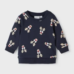 Diamond Dotz Verkäufe 28 NAME IT Sweatshirt "Christmas" In Dunkelblau