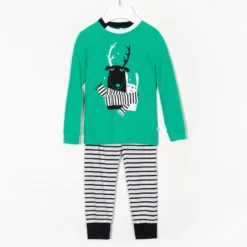 Pyjama "Christmas" In Grün