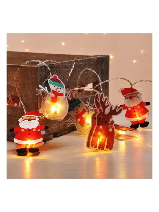 LED-Lichterkette "Christmas Figures" In Bunt 5 LED-Lichterkette "Christmas Figures" In Bunt -Diamond Dotz Verkäufe profiline led lichterkette christmas figures in bunt