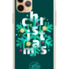 Case Für IPhone 11 PRO "Christmas" In Grün