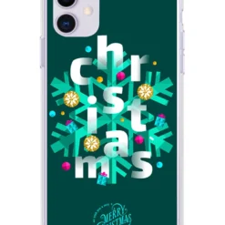 Case Für IPhone 11 "Christmas" In Grün