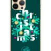 Case Für IPhone 13 PRO "Christmas" In Grün