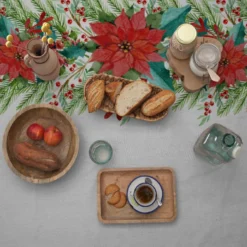 Diamond Dotz Verkäufe -Diamond Dotz Verkäufe tierra bella tischdecke christmas flower in weiss grun rot l 250 x b 140 cm 1