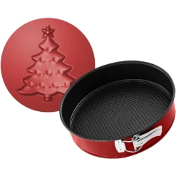 Motiv-Springform "Sparkling Christmas" In Rot - Ø 26 Cm